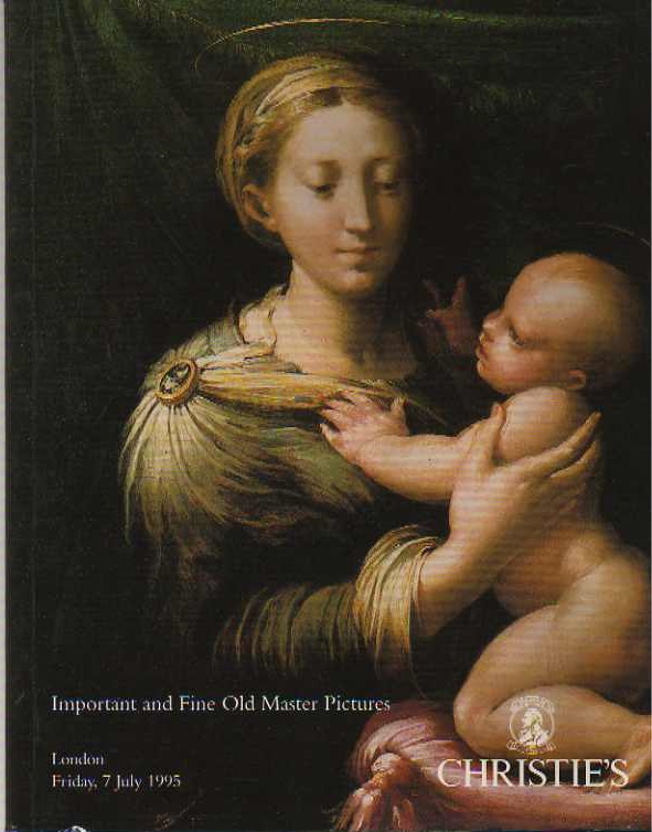Christies July 1995 Important & Fine Old Masters Pictures (Digital Only)