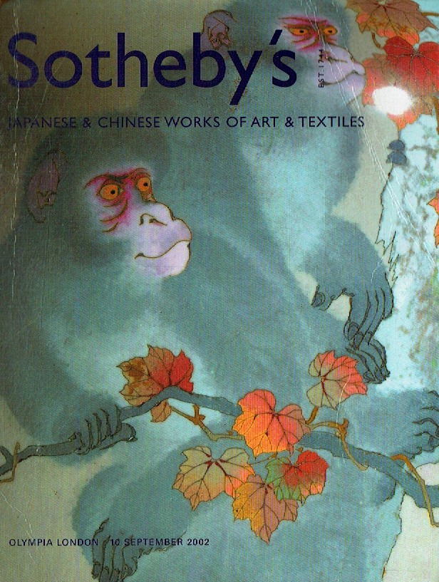 Sothebys September 2002 Japanese & Chinese Works of Art & Textile (Digital Only