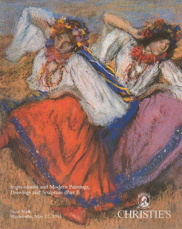 Christies May 1993 Impressionist and Modern Paintings, Drawings (Digital Only)