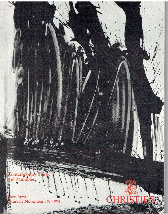 Christies November 1994 Contemporary Prints & Multiples (Digital Only)