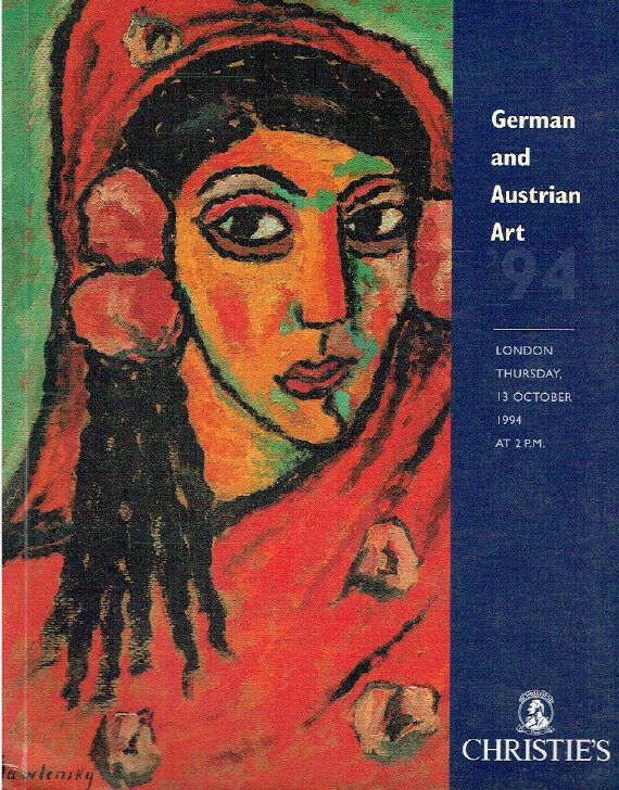 Christies October 1994 German & Austrian Art (Digital Only)