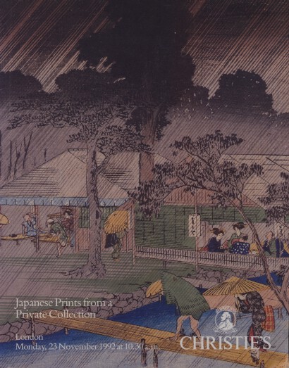 Christies November 1992 Japanese Prints from a Private Collection (Digital Only)