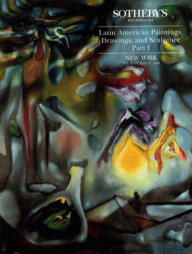 Sothebys May 1994 Latin American Paintings, Drawings and Sculptur (Digital Only