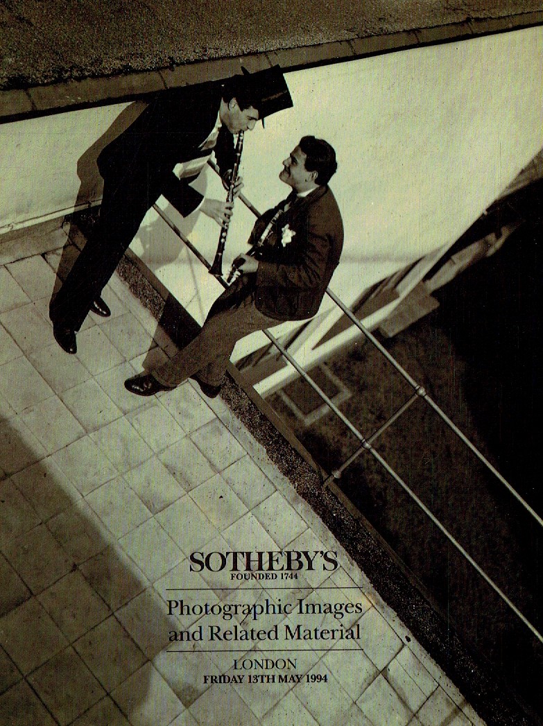 Sothebys May 1994 Photographic Images & Related Material (Digital Only)