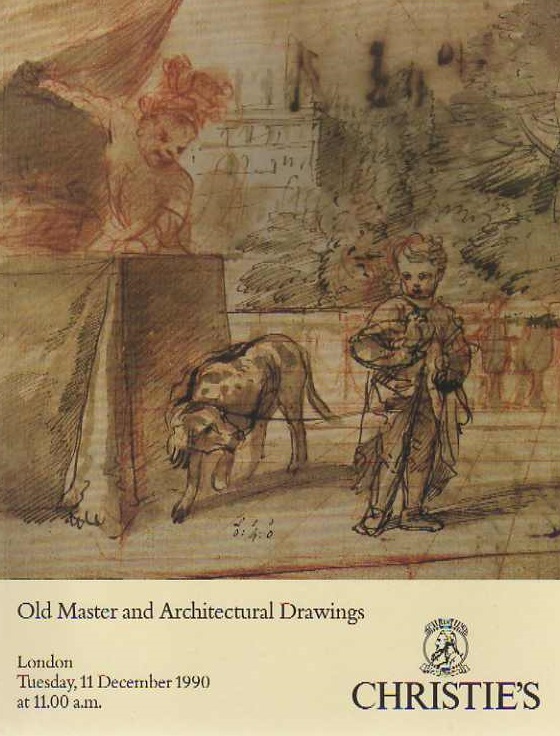 Christies December 1990 Old Master & Architectural Drawings (Digital Only)
