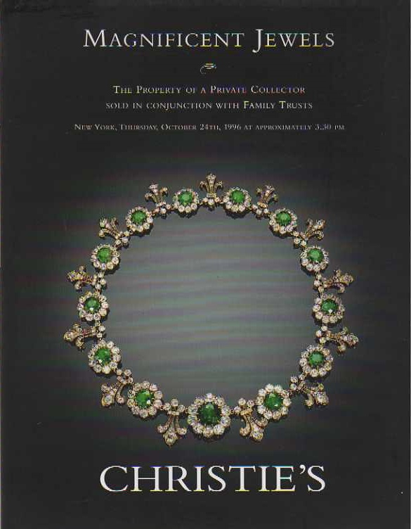 Christies October 1996 Magnificent Jewels The property of a Priv (Digital Only)