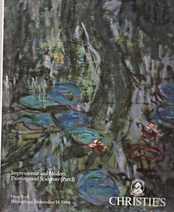Christies November 1990 Impressionist & Modern Paintings and Scu (Digital Only)