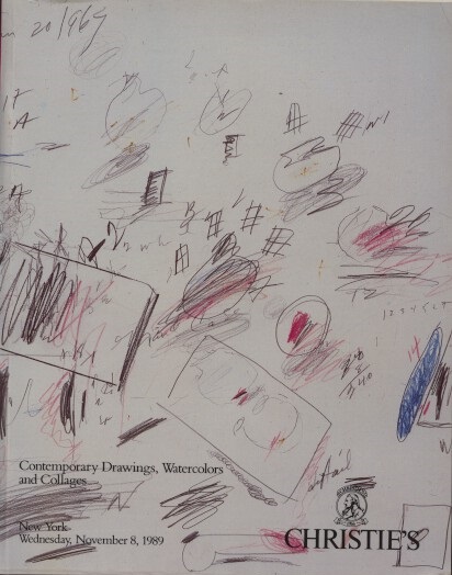 Christies November 1989 Contemporary Drawings, Watercolors & Col (Digital Only)