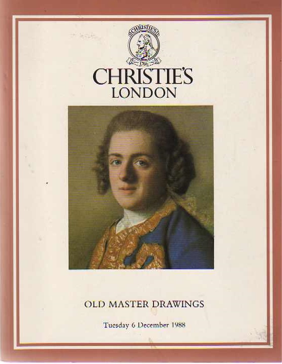 Christies December 1988 Old Master Drawings (Digital Only)