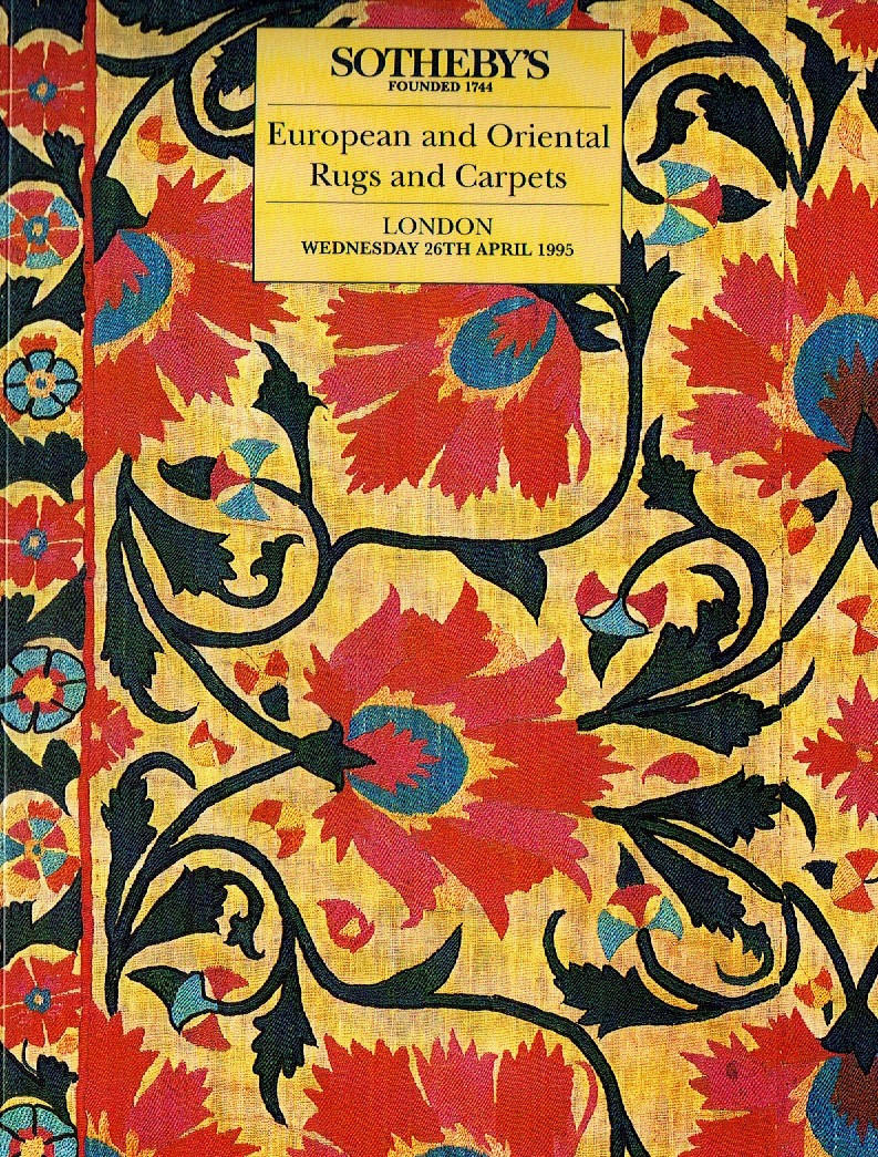 Sothebys April 1995 European and Oriental Rugs and Carpets (Digital Only)