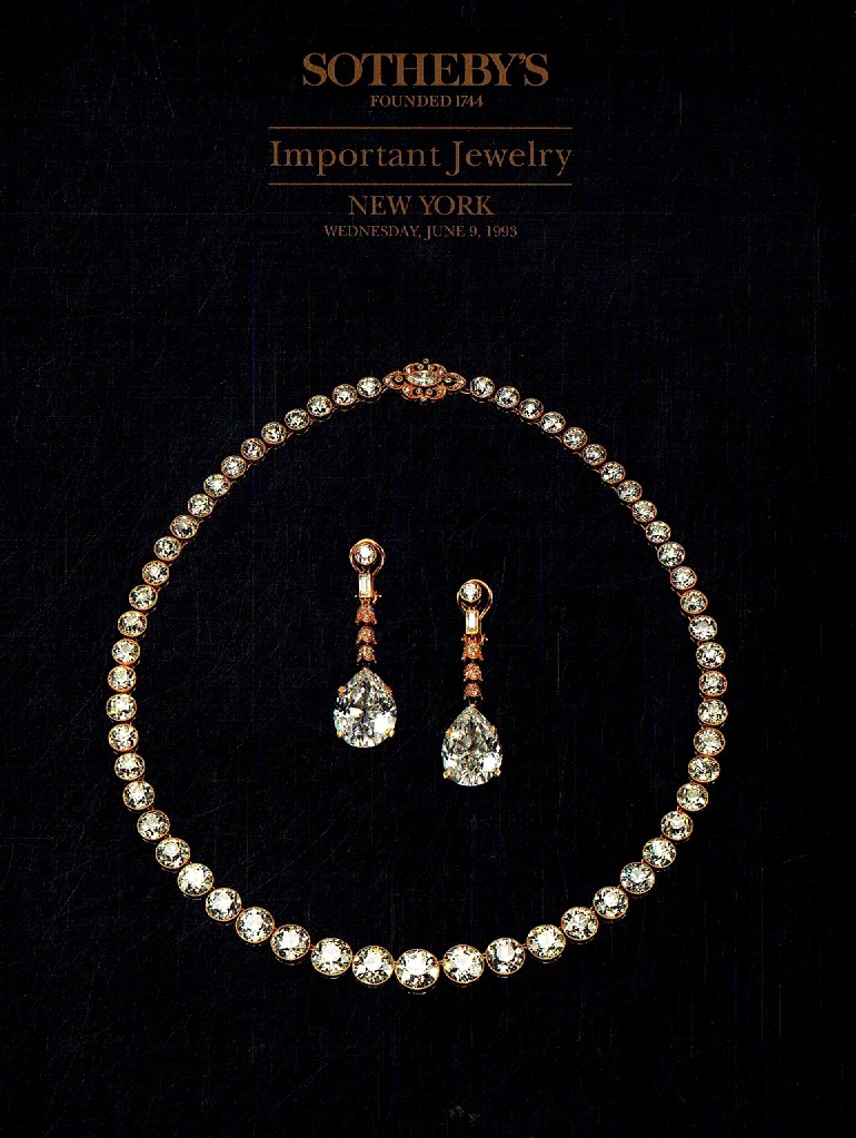 Sothebys June 1993 Important Jewelry (Digital Only)