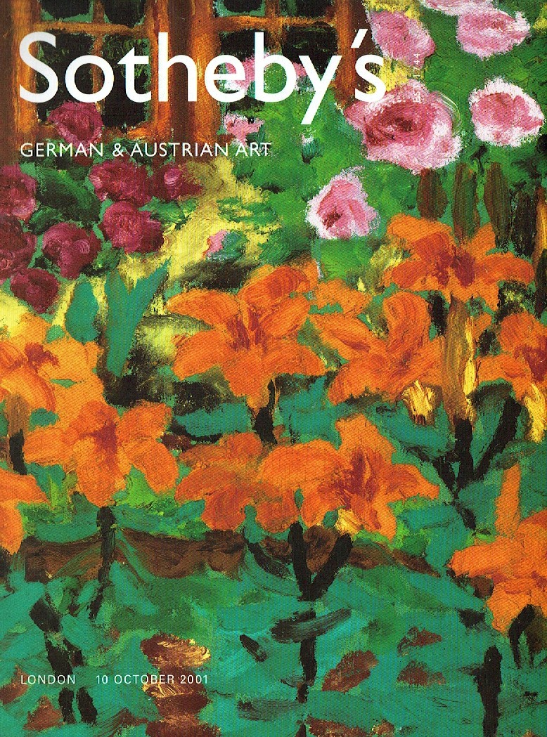 Sothebys October 2001 German & Austrian Art (Digitial Only)