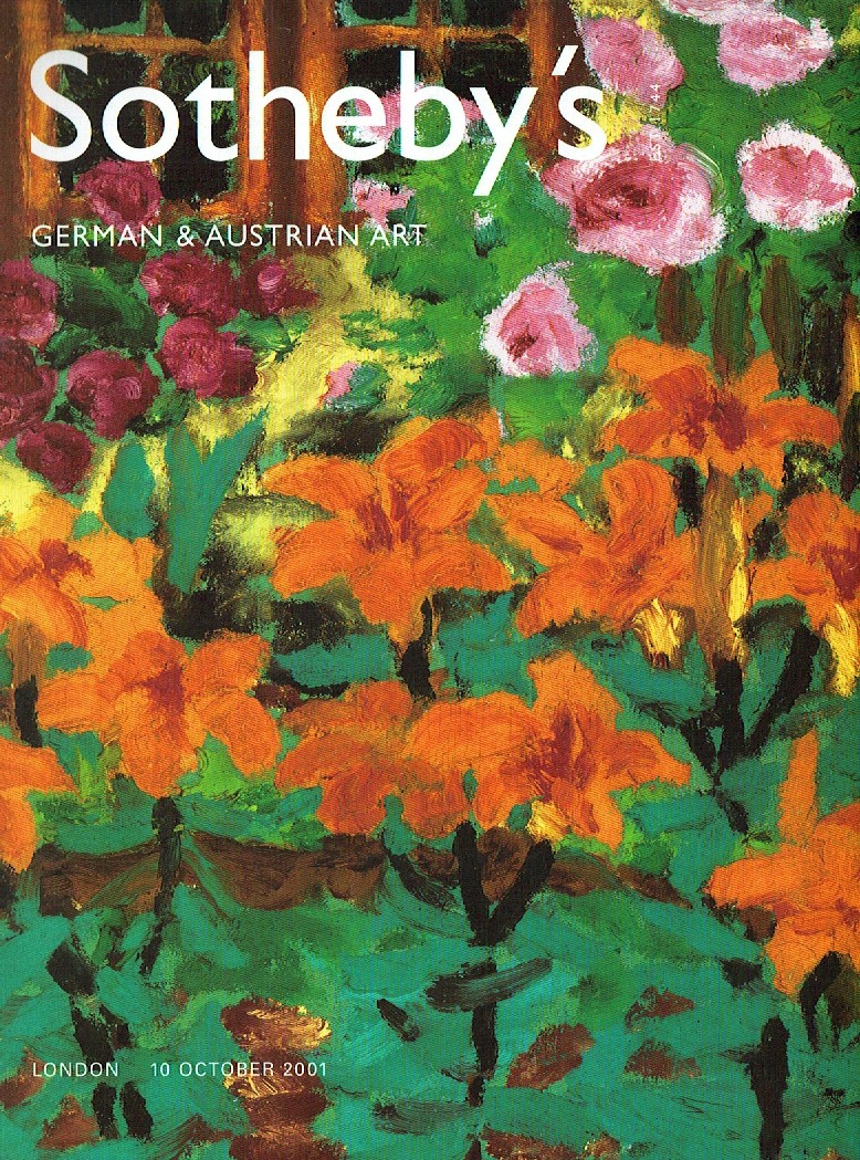 Sothebys October 2001 German & Austrian Art (Digital Only)