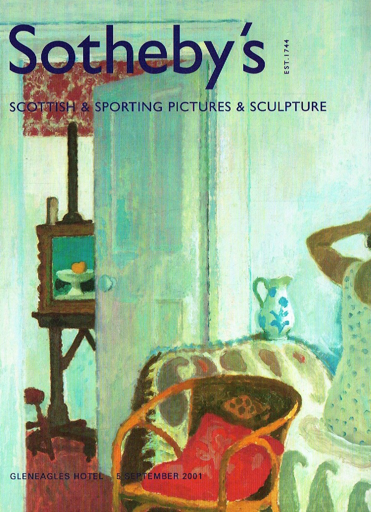Sothebys September 2001 Scottish and Sporting Pictures and Sculpt (Digitial Only