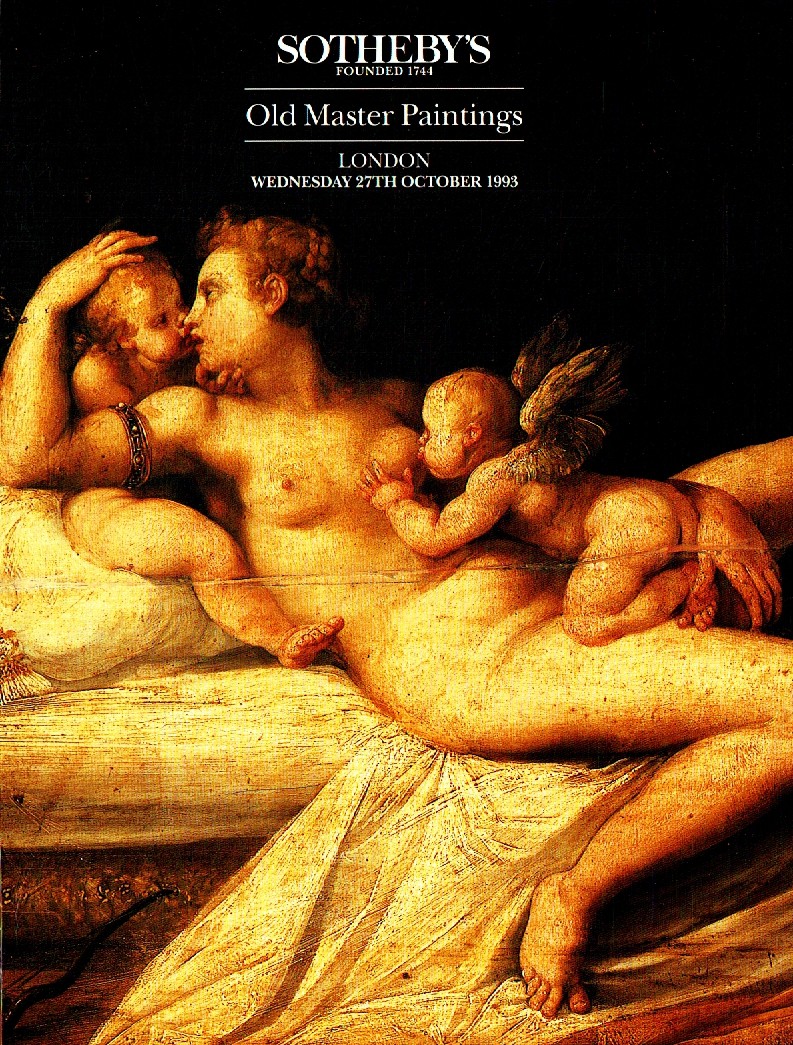 Sothebys October 1993 Old Master Paintings (Digitial Only)