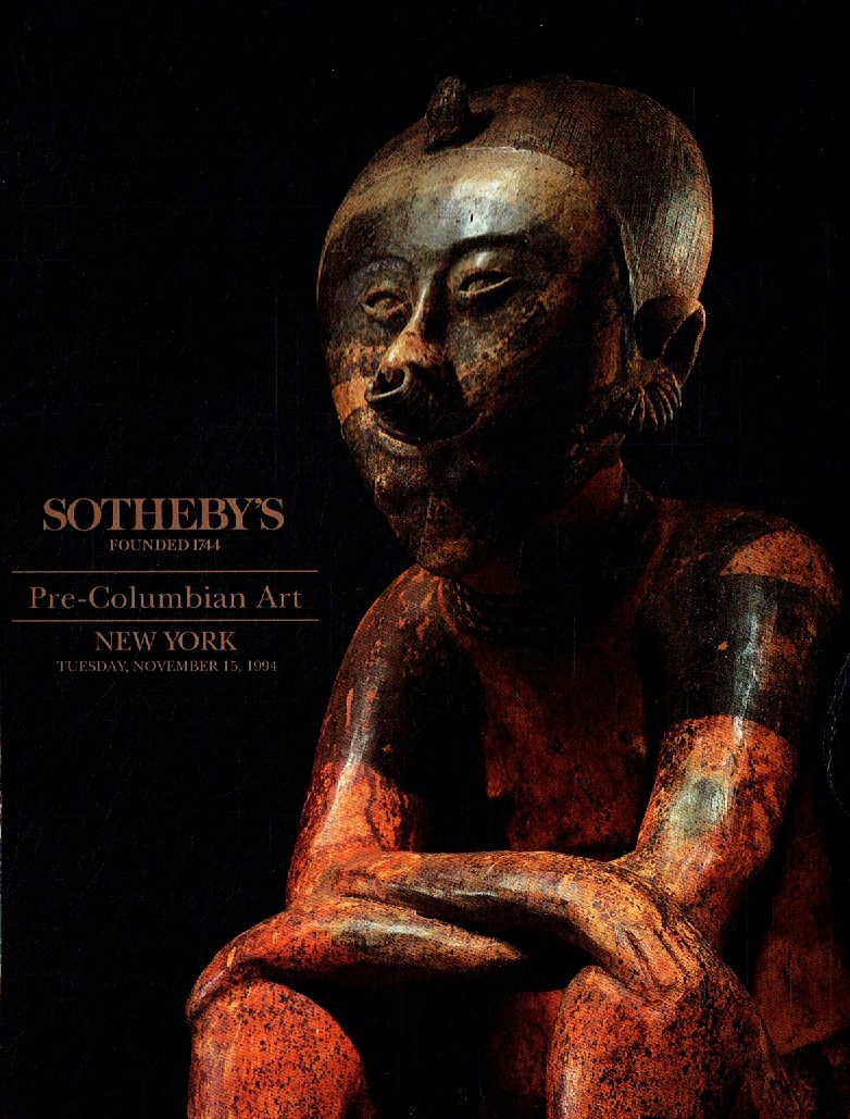 Sothebys November 1994 Pre-Columbian Art (Digital Only)