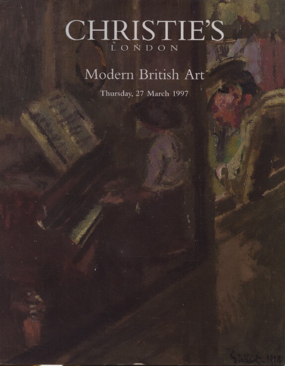 Christies March 1997 Modern British Art (Digital Only)