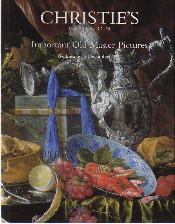 Christies December 1997 Important Old Master Pictures (Digital Only)