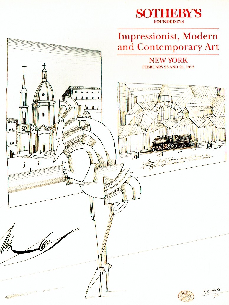 Sothebys & 25th February 1993 Impressionist, Modern and Contempor (Digital Only)