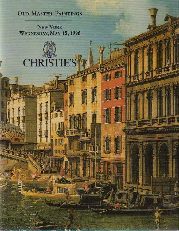 Christies May 1996 Old Master Paintings (Digital Only)