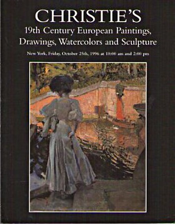 Christies October 1996 19th Century European Paintings, Drawings (Digital Only)