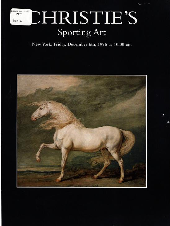 Christies December 1996 Sporting Art (Digital Only)