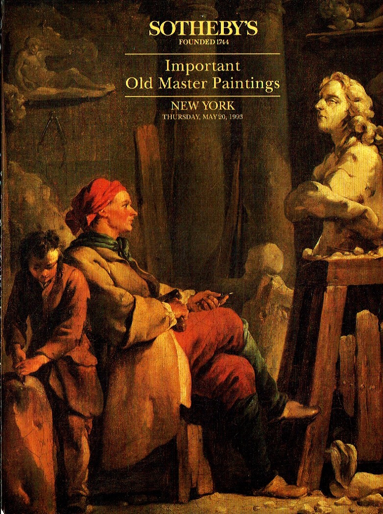 Sothebys May 1993 Important Old Master Paintings (Digital Only)