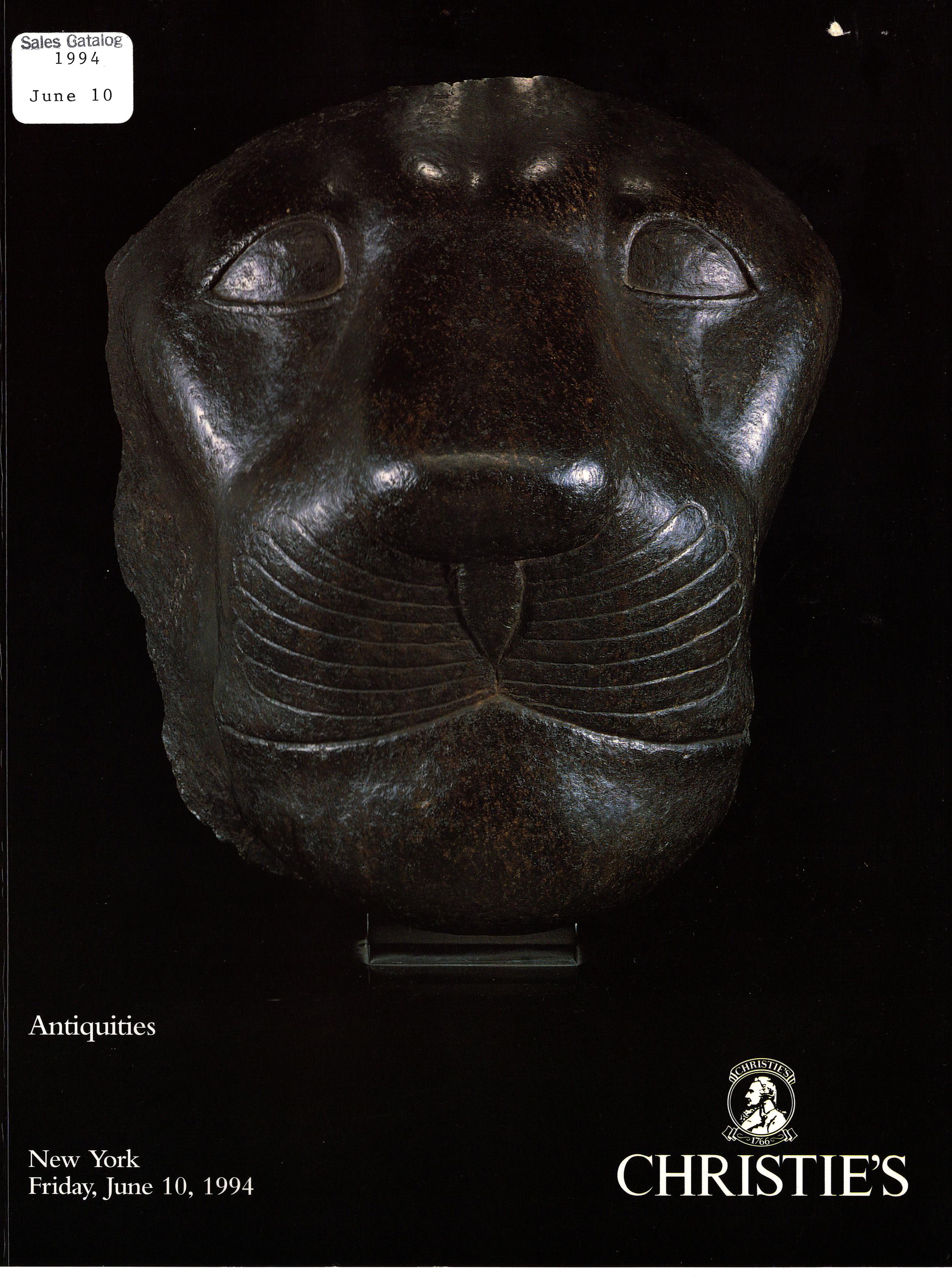 Christies June 1994 Antiquities (Digital Only)