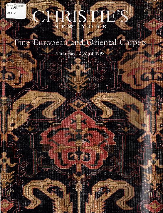 Christies April 1998 Fine European and Oriental Carpets (Digitial Only)