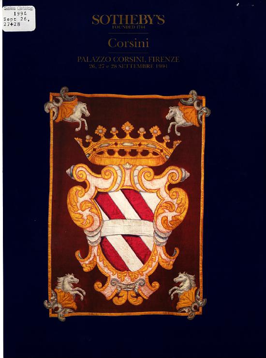 Sothebys September 1994 Corsini (Digital Only)