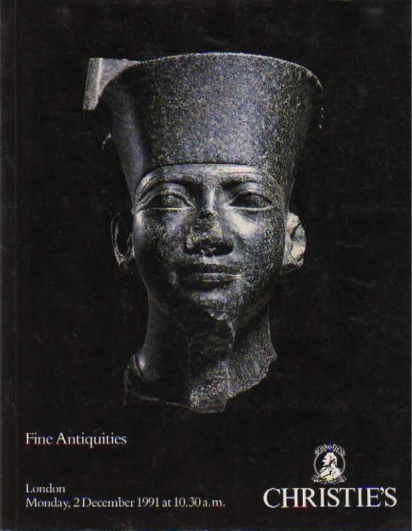 Christies December 1991 Fine Antiquities (Digital Only)