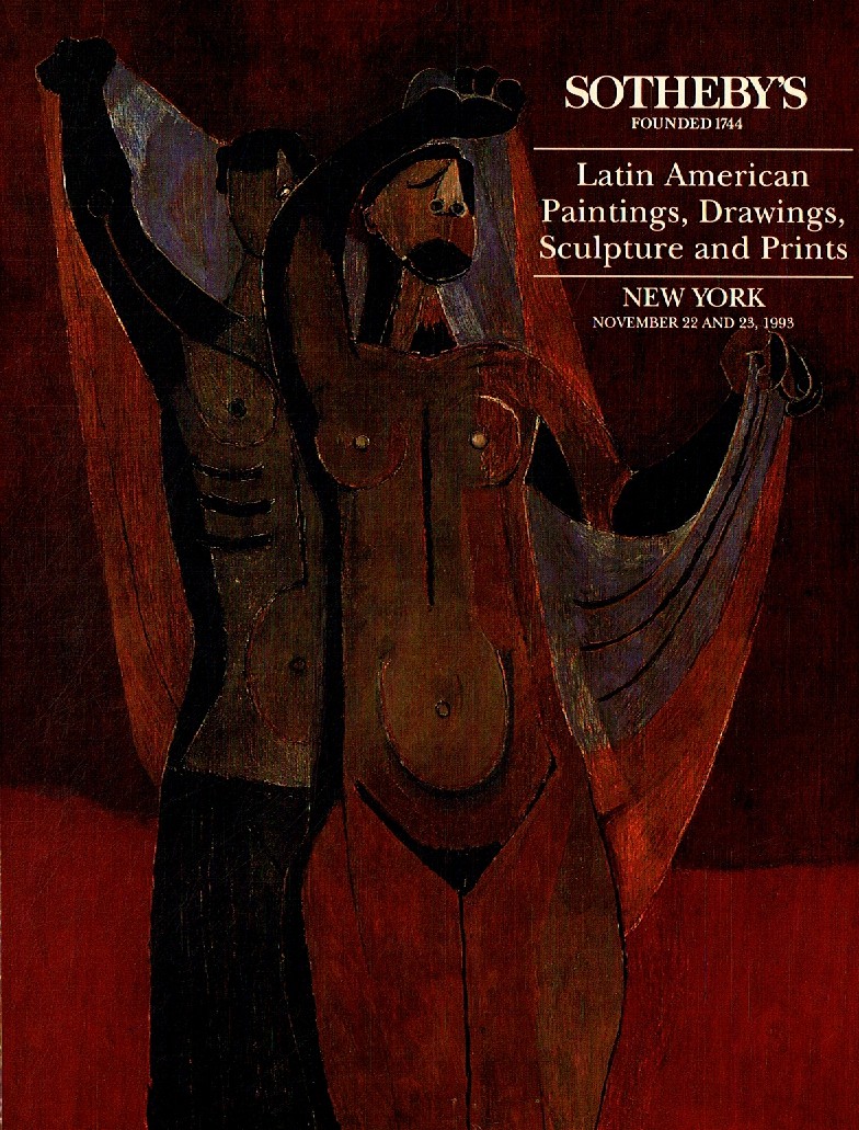 Sothebys November 1993 Latin American Paintings, Drawings, (Digital Only