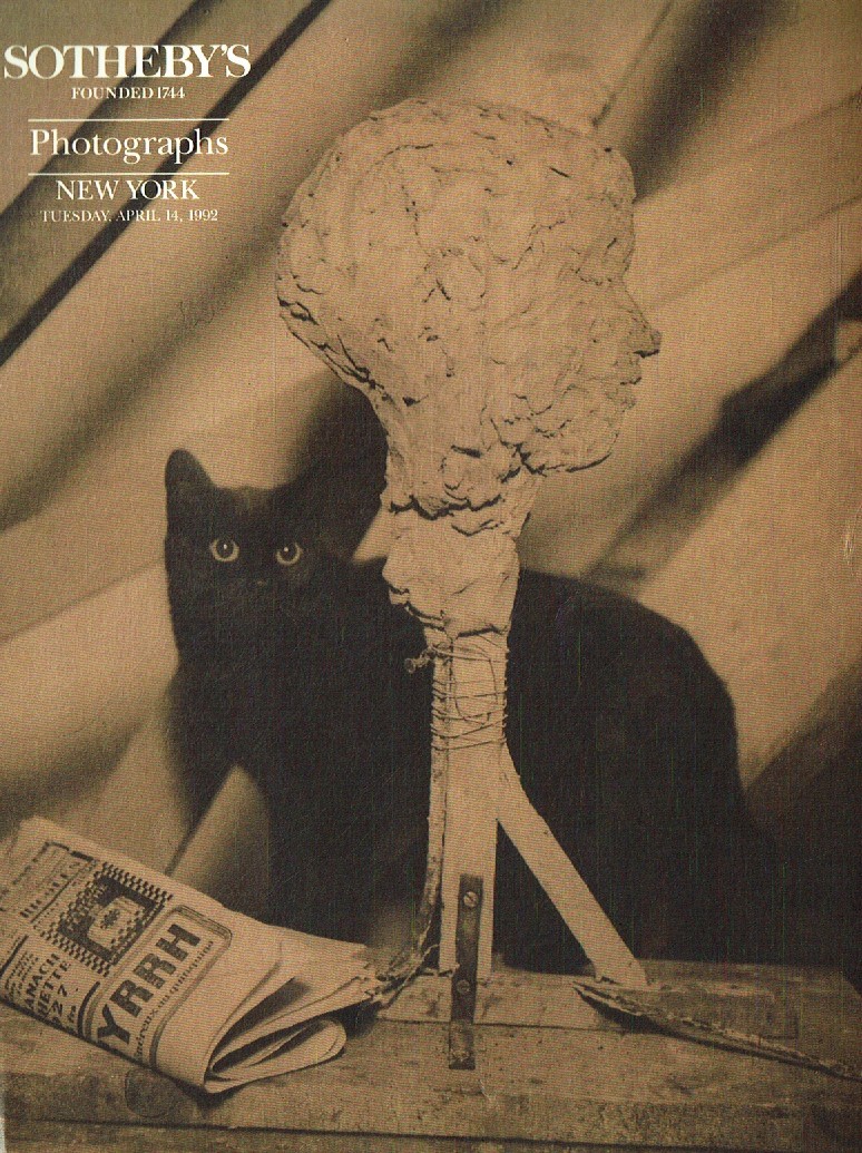 Sothebys April 1992 Photographs (Digital Only)