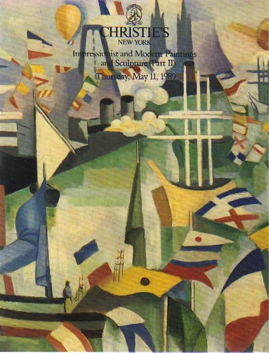 Christies May 1989 Impressionist & Modern Paintings and Sculptur (Digital Only)