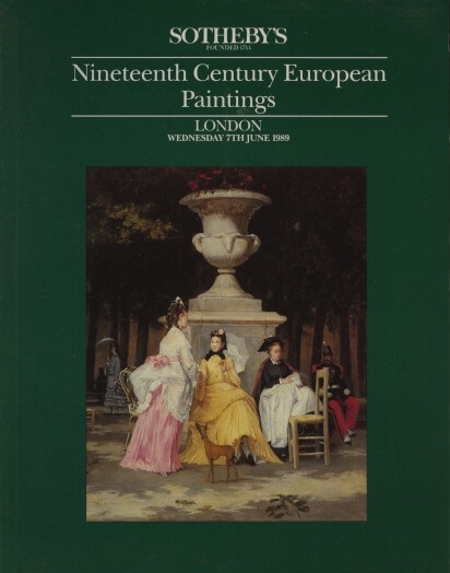 Sothebys June 1989 19th Century European Paintings (Digital Only)
