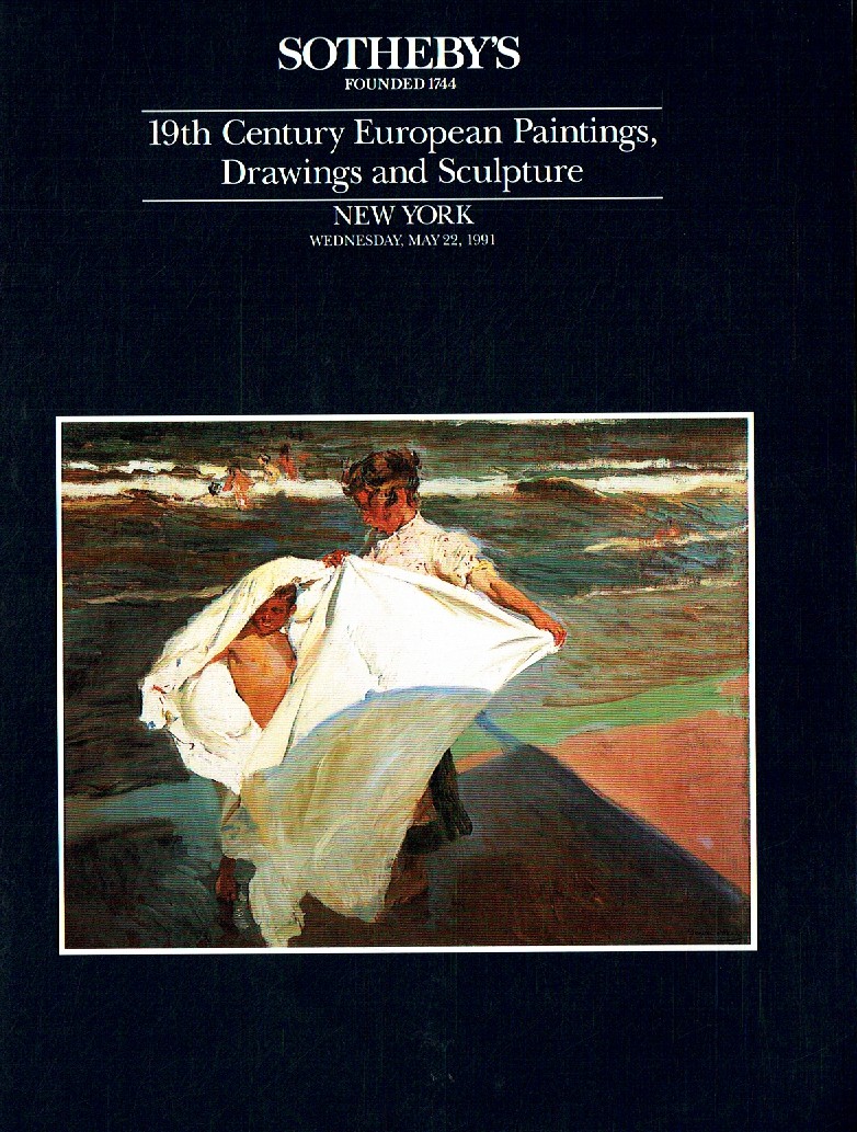 Sothebys May 1991 19th Century European Paintings, Drawings and (Digital Only)