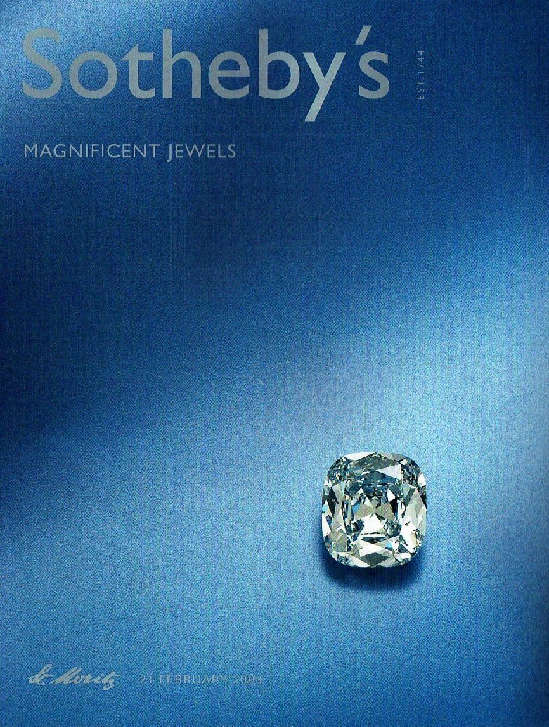 Sothebys February 2003 Magnificent Jewels (Digital Only)