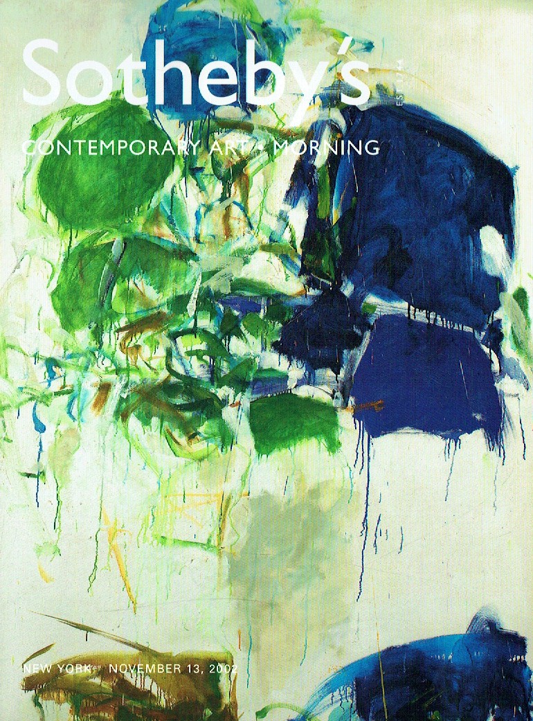 Sothebys November 2002 Contemporary Art Morning (Digital Only)