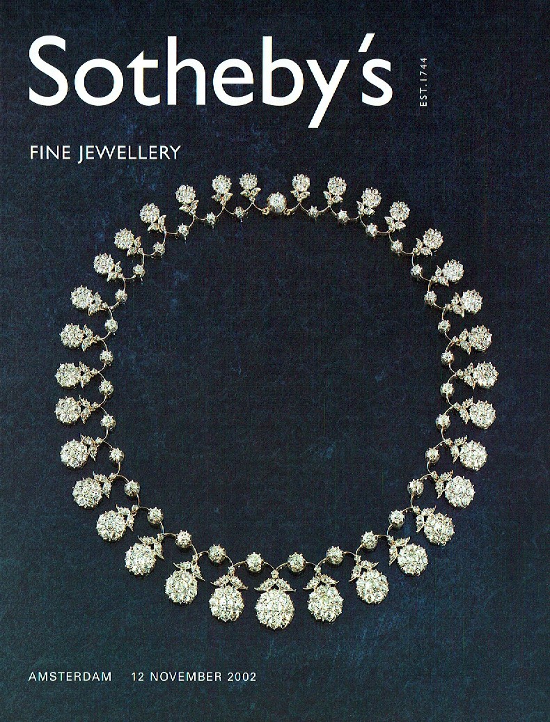 Sothebys November 2002 Fine Jewellery (Digitial Only)