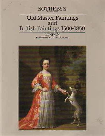 Sothebys February 1989 Old Master & British Paintings 1500 - 1850 (Digital Only)