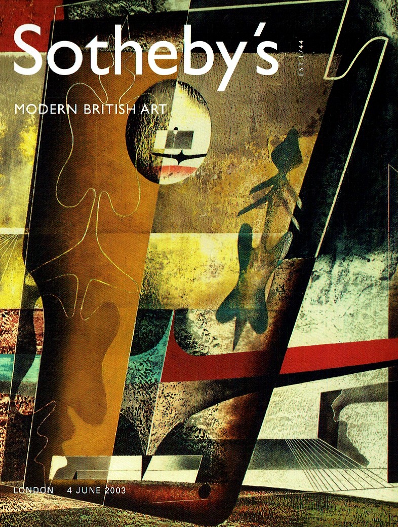 Sothebys June 2003 Modern British Art (Digitial Only)