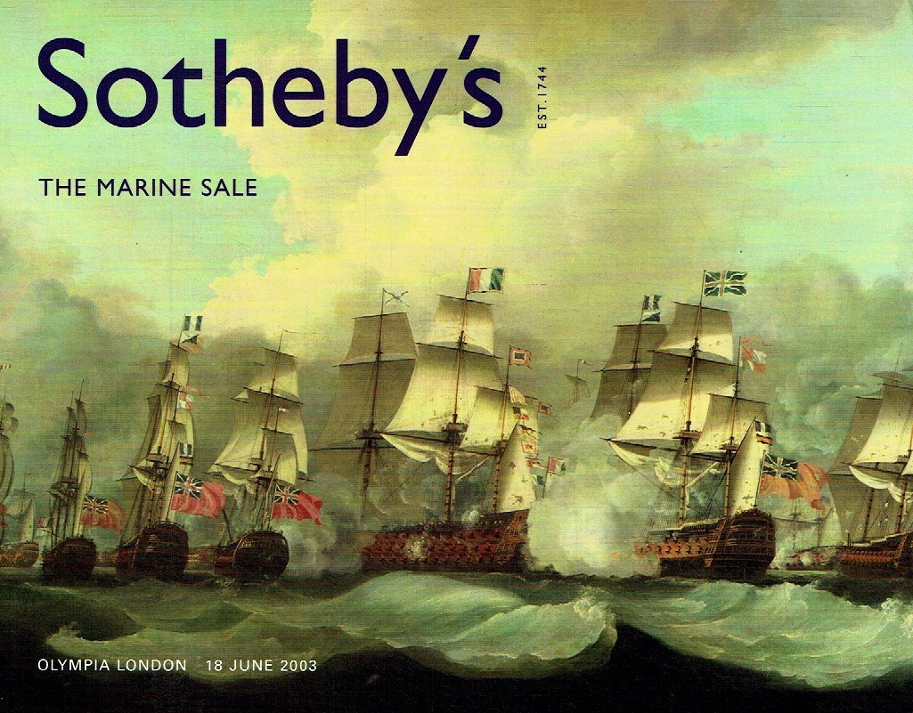 Sothebys June 2003 The Marine Sale (Digital Only)
