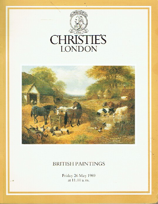 Christies May 1989 British Paintings (Digital Only)