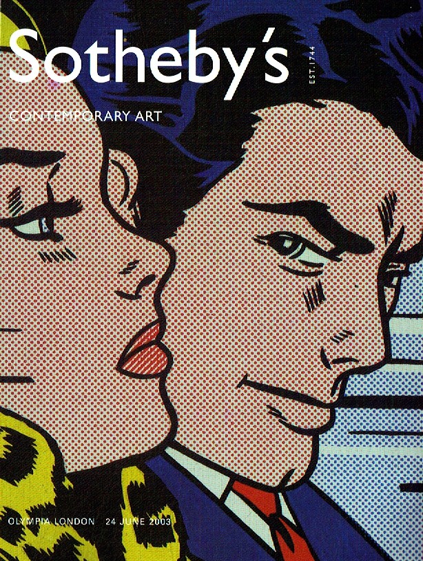 Sothebys June 2003 Contemporary Art (Digital Only)