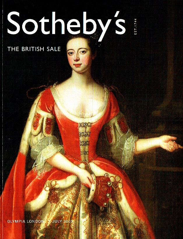 Sothebys July 2003 The British Sale (Digital Only)