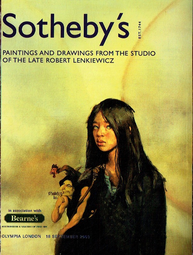 Sothebys September 2003 Paintings and Drawings from the Studio of (Digital Only