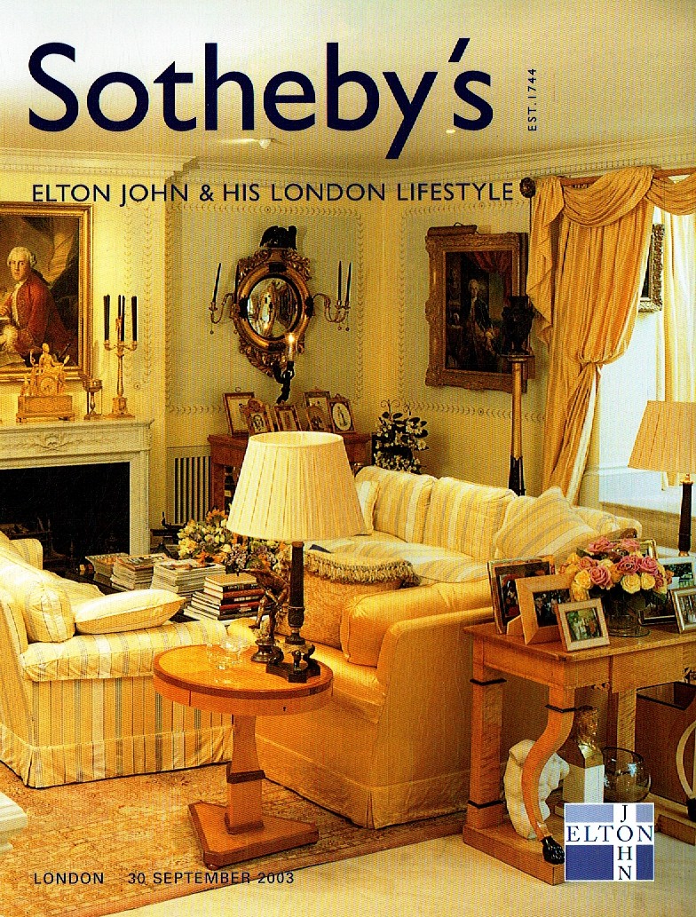 Sothebys September 2003 Elton John & His London Lifestyle (Digital Only)