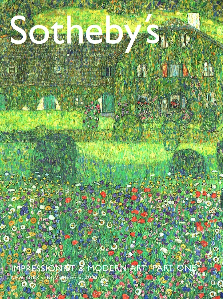 Sothebys November 2003 Impressionist and Modern Art Part One (Digital Only)