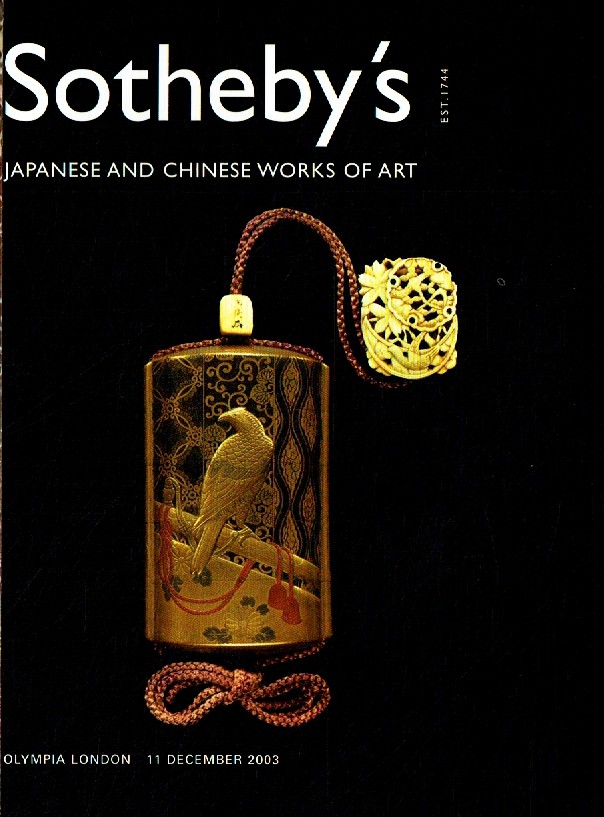 Sothebys December 2003 Japanese and Chinese Works of Art (Digital Only)
