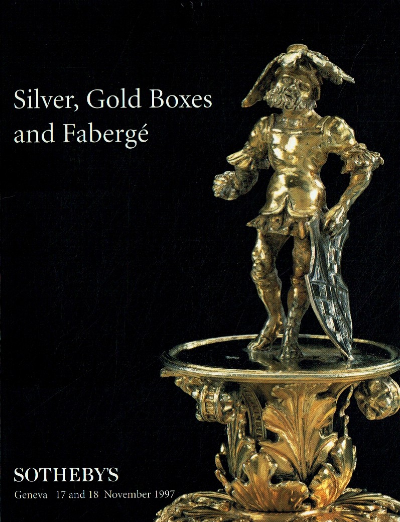 Sothebys November 1997 Silver, Gold and Faberg (Digital Only)